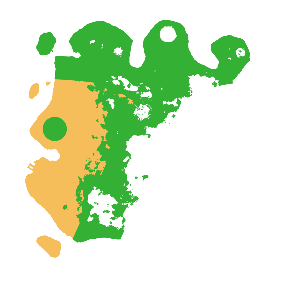 Biome Rust Map: Procedural Map, Size: 3200, Seed: 26242331