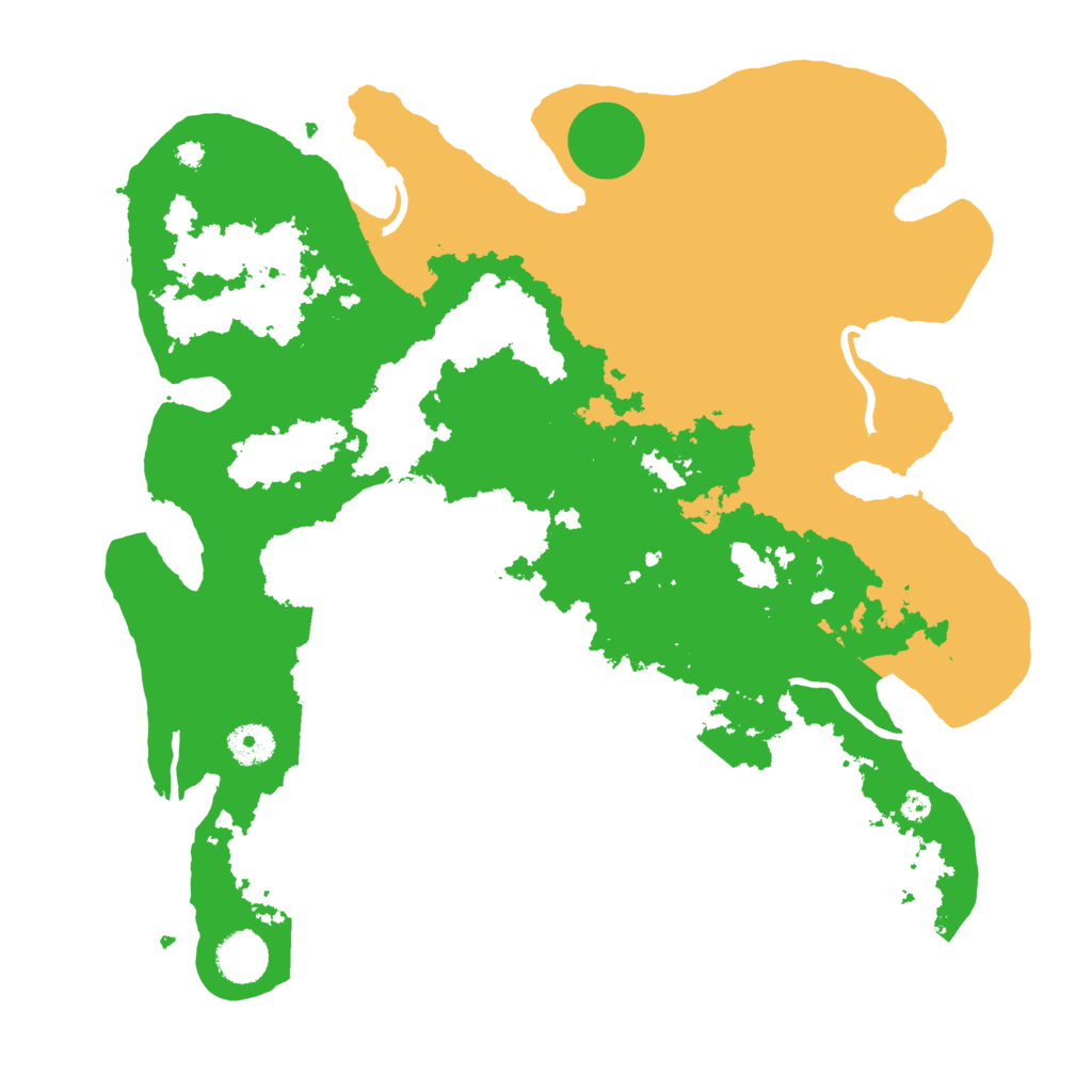 Biome Rust Map: Procedural Map, Size: 3750, Seed: 1057885992