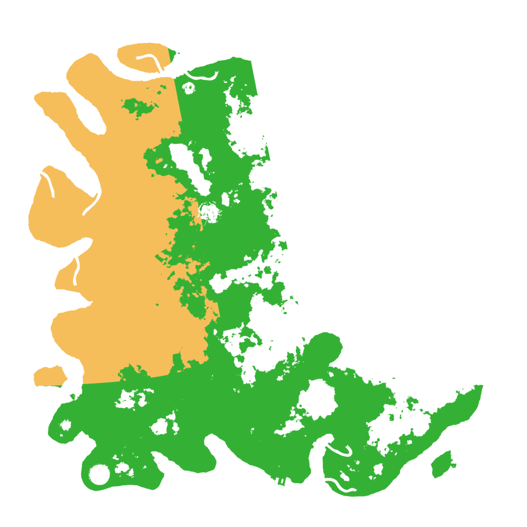 Biome Rust Map: Procedural Map, Size: 4500, Seed: 3112022