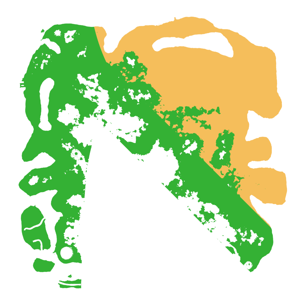 Biome Rust Map: Procedural Map, Size: 4300, Seed: 276584022