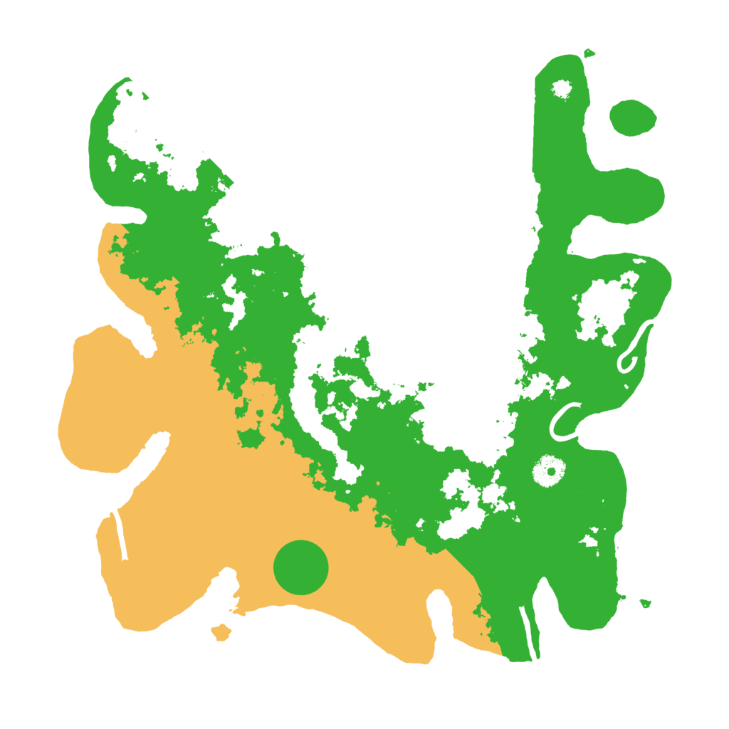 Biome Rust Map: Procedural Map, Size: 3500, Seed: 769079807
