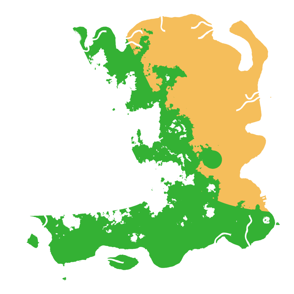 Biome Rust Map: Procedural Map, Size: 4250, Seed: 2006180907