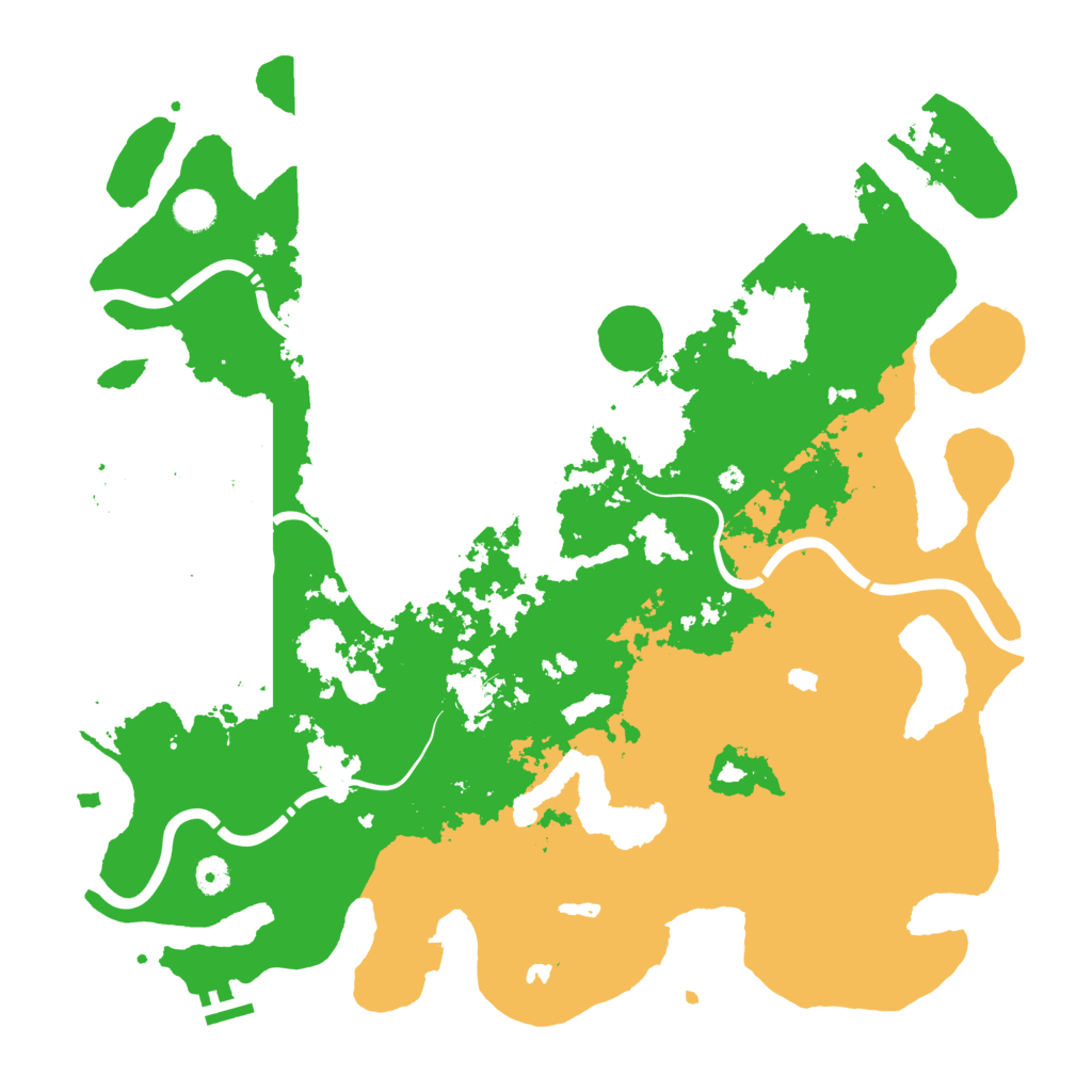 Biome Rust Map: Procedural Map, Size: 4500, Seed: 1641717115