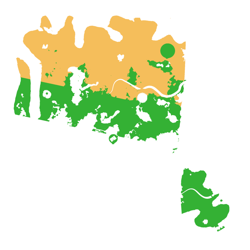 Biome Rust Map: Procedural Map, Size: 4500, Seed: 1540574240