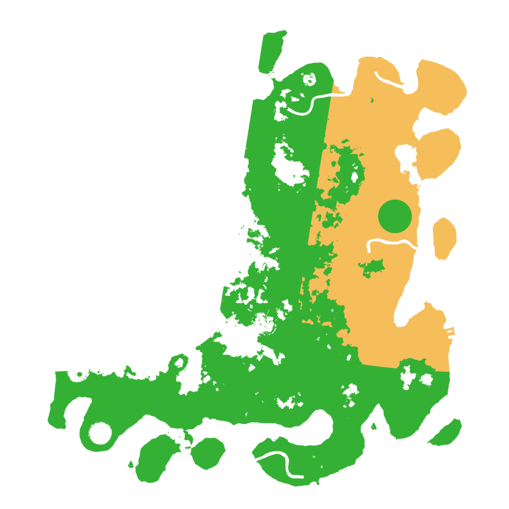 Biome Rust Map: Procedural Map, Size: 4000, Seed: 45374982