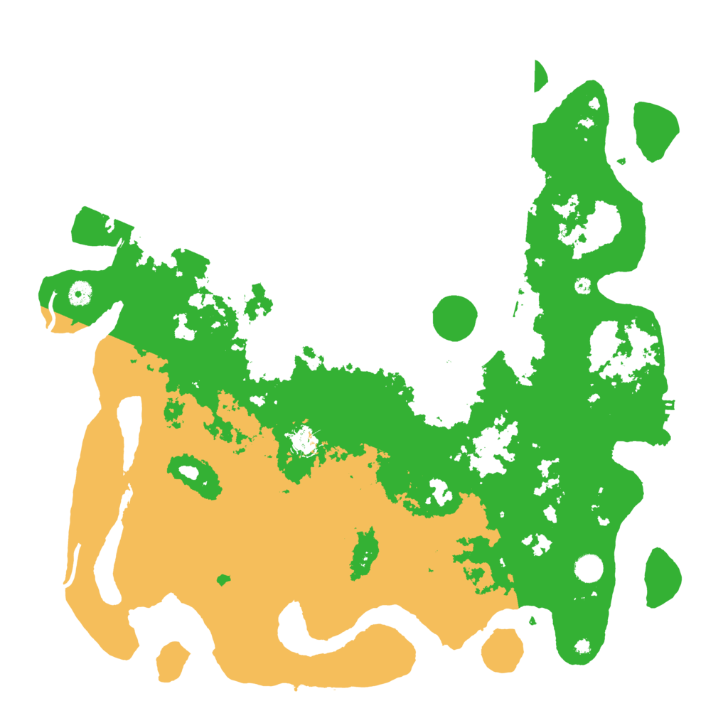 Biome Rust Map: Procedural Map, Size: 4500, Seed: 1755564631