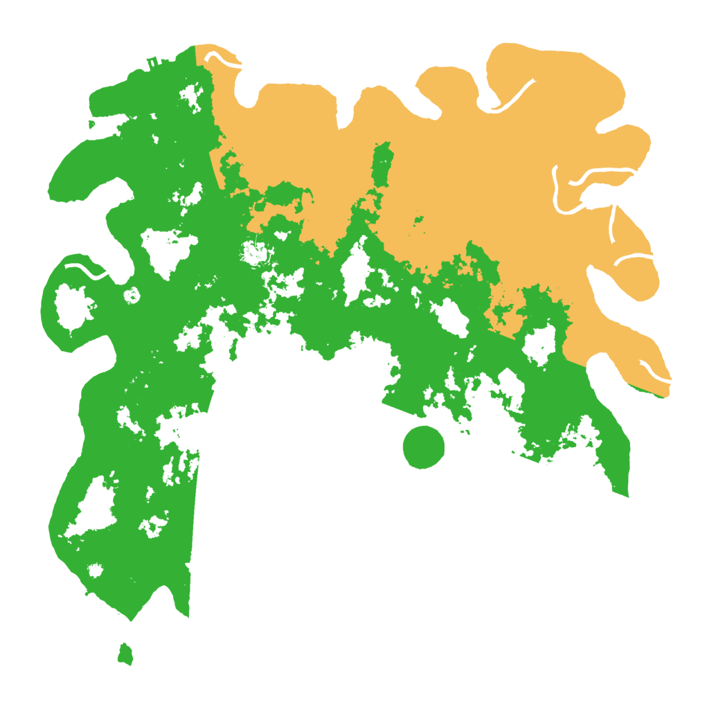 Biome Rust Map: Procedural Map, Size: 4500, Seed: 1568340113