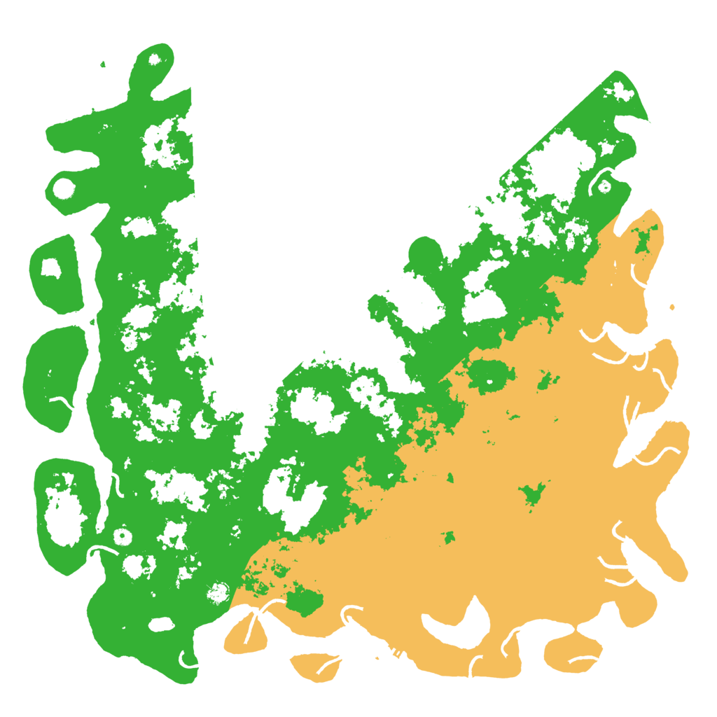 Biome Rust Map: Procedural Map, Size: 6000, Seed: 714367514