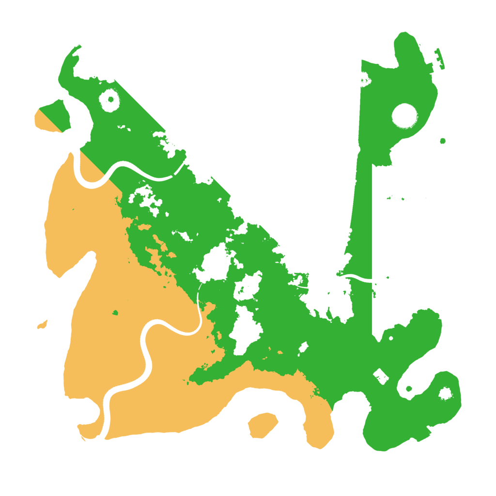 Biome Rust Map: Procedural Map, Size: 3500, Seed: 1173919141