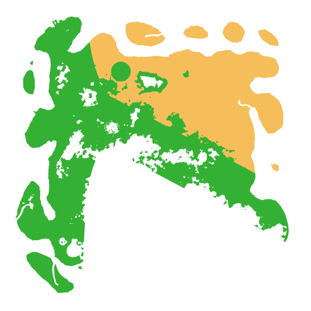 Biome Rust Map: Procedural Map, Size: 4200, Seed: 515658