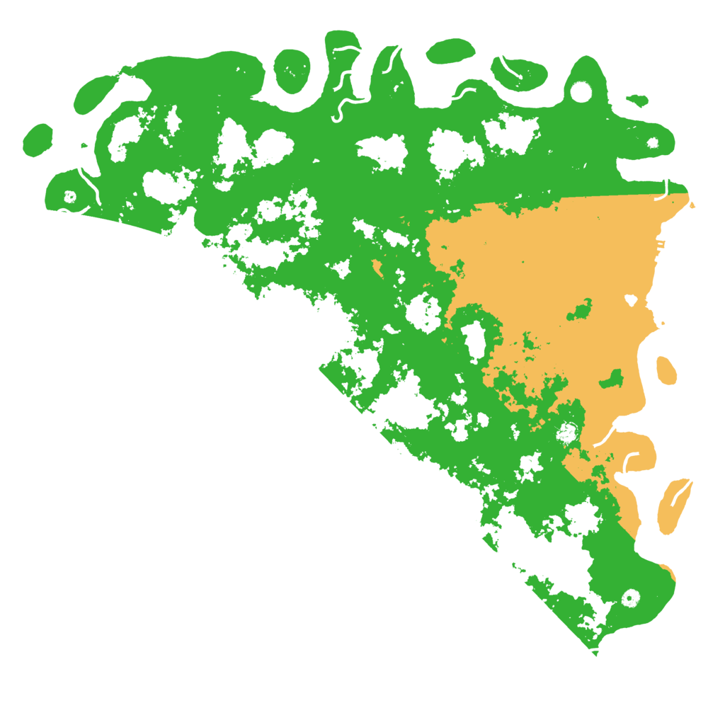 Biome Rust Map: Procedural Map, Size: 6000, Seed: 367534