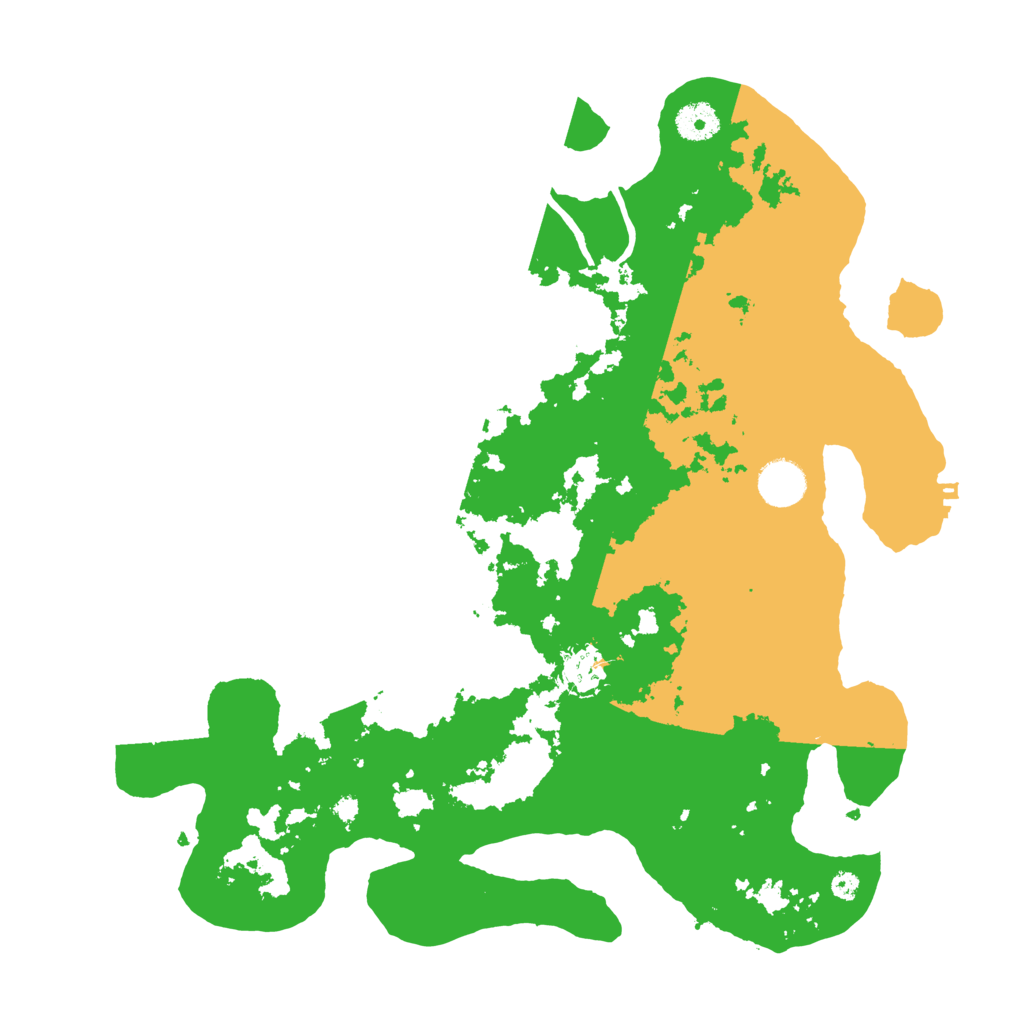 Biome Rust Map: Procedural Map, Size: 3800, Seed: 2784713