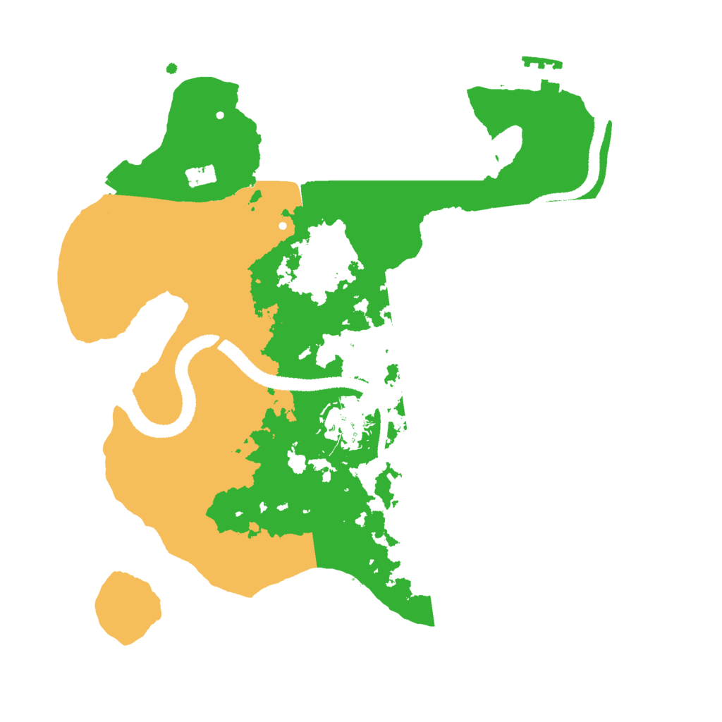 Biome Rust Map: Procedural Map, Size: 2700, Seed: 34347451