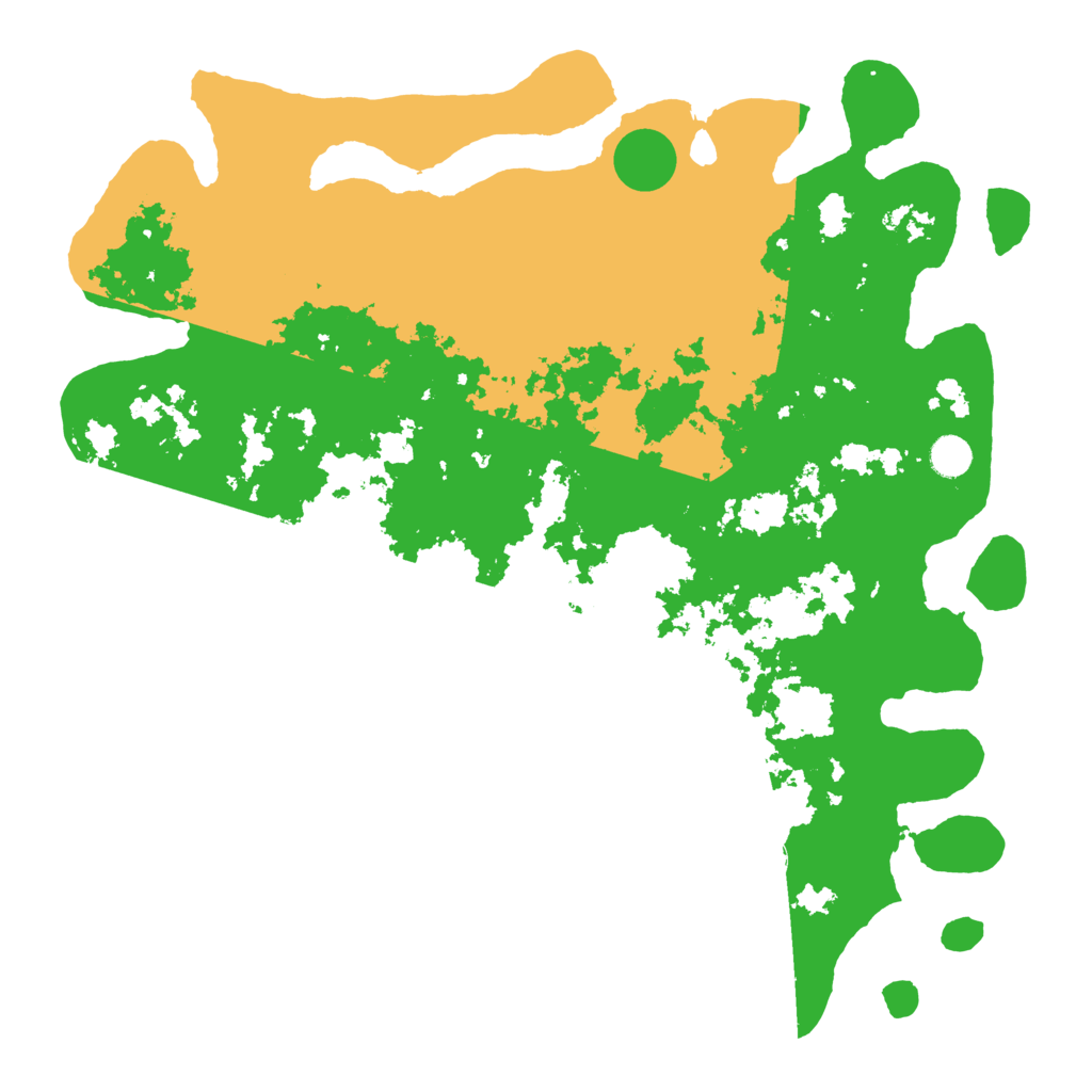 Biome Rust Map: Barren, Size: 4600, Seed: 506460352