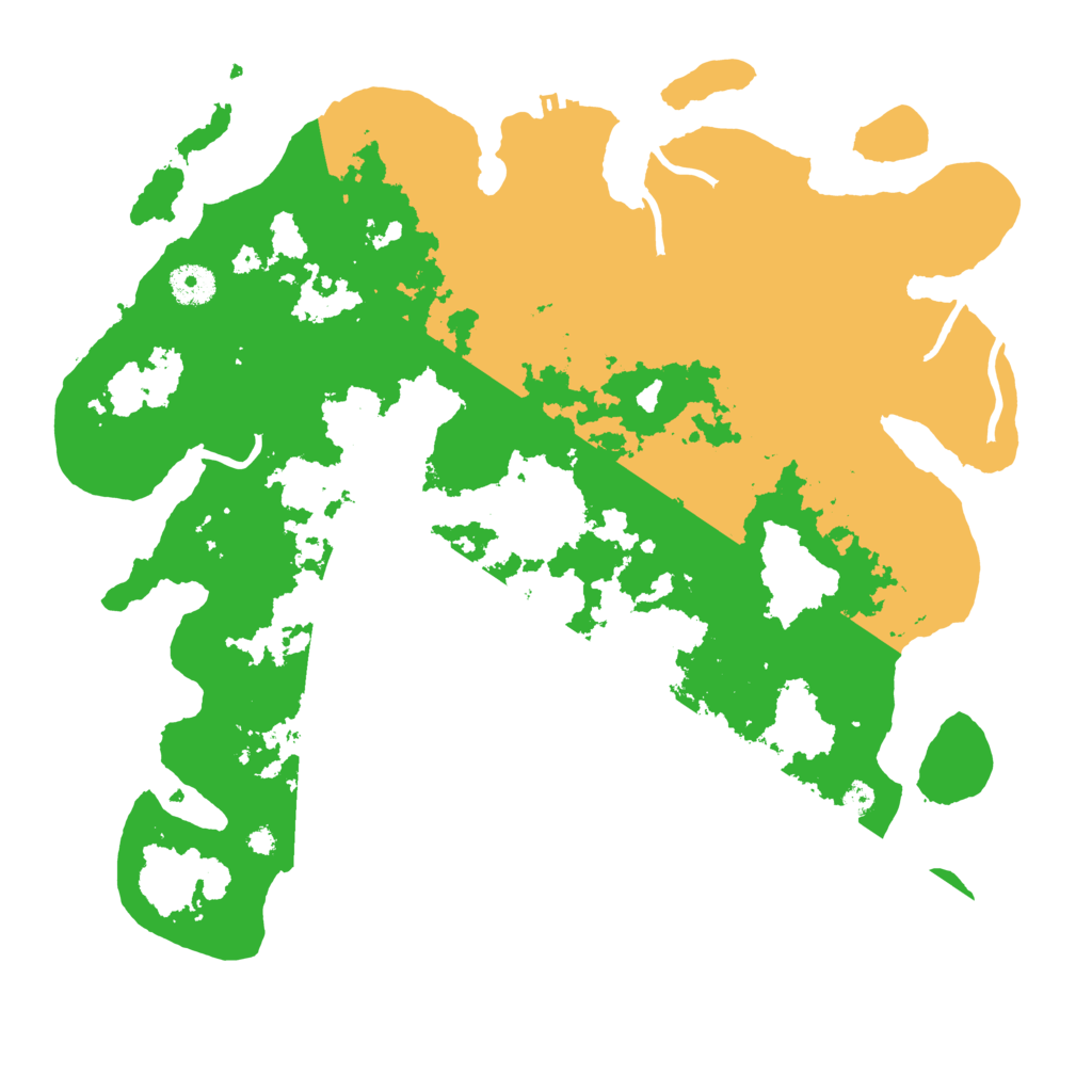 Biome Rust Map: Procedural Map, Size: 3800, Seed: 626110