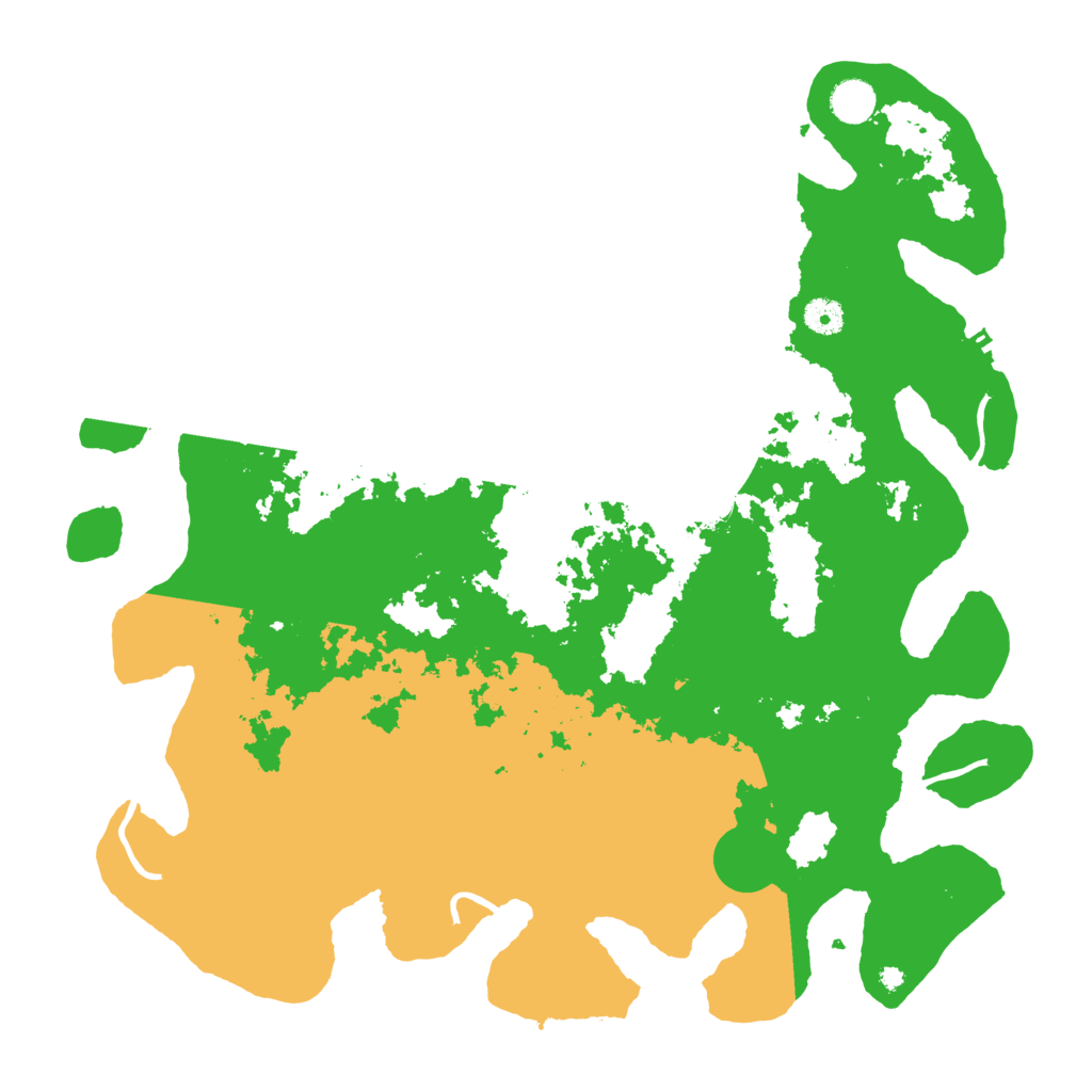Biome Rust Map: Procedural Map, Size: 4300, Seed: 2103681068