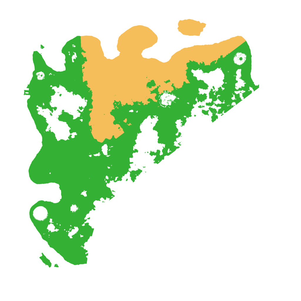 Biome Rust Map: Procedural Map, Size: 3700, Seed: 1091341997