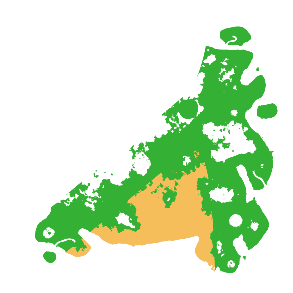 Biome Rust Map: Procedural Map, Size: 4050, Seed: 1909165309