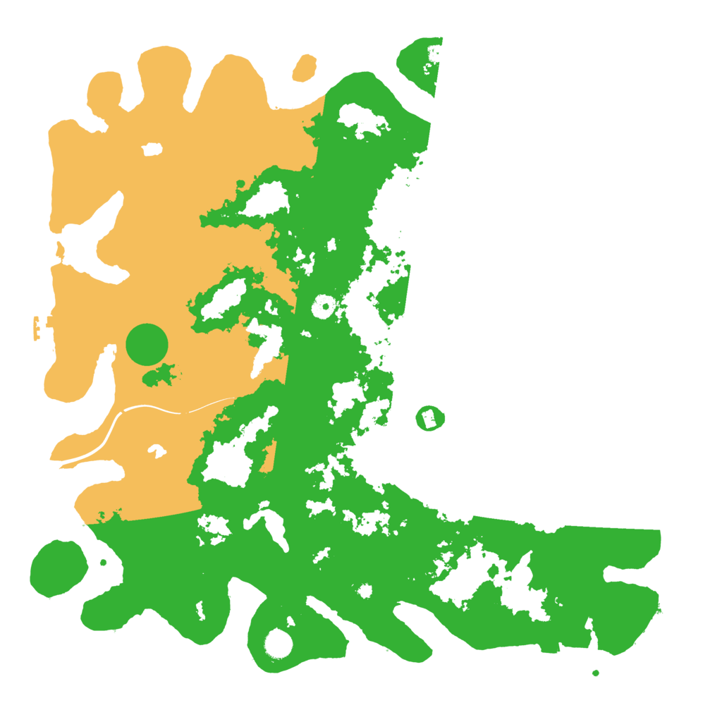 Biome Rust Map: Procedural Map, Size: 4500, Seed: 3758451