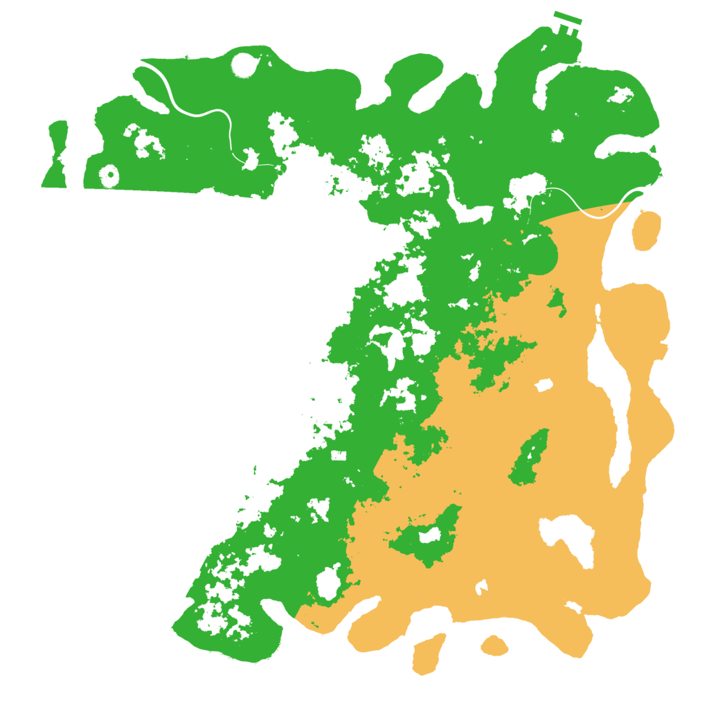 Biome Rust Map: Procedural Map, Size: 5000, Seed: 1934641277