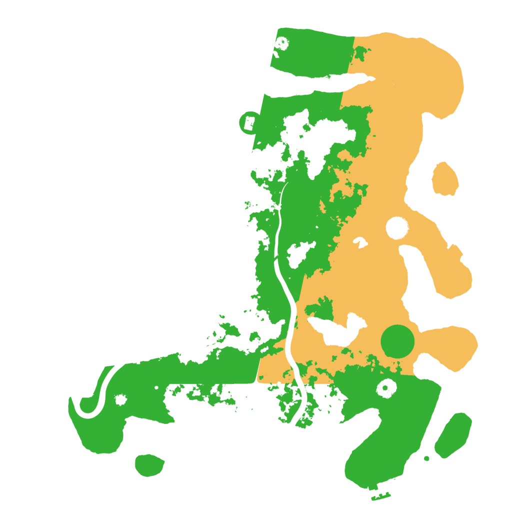 Biome Rust Map: Procedural Map, Size: 4000, Seed: 24392761