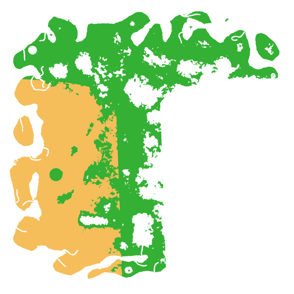 Biome Rust Map: Procedural Map, Size: 6000, Seed: 514669759