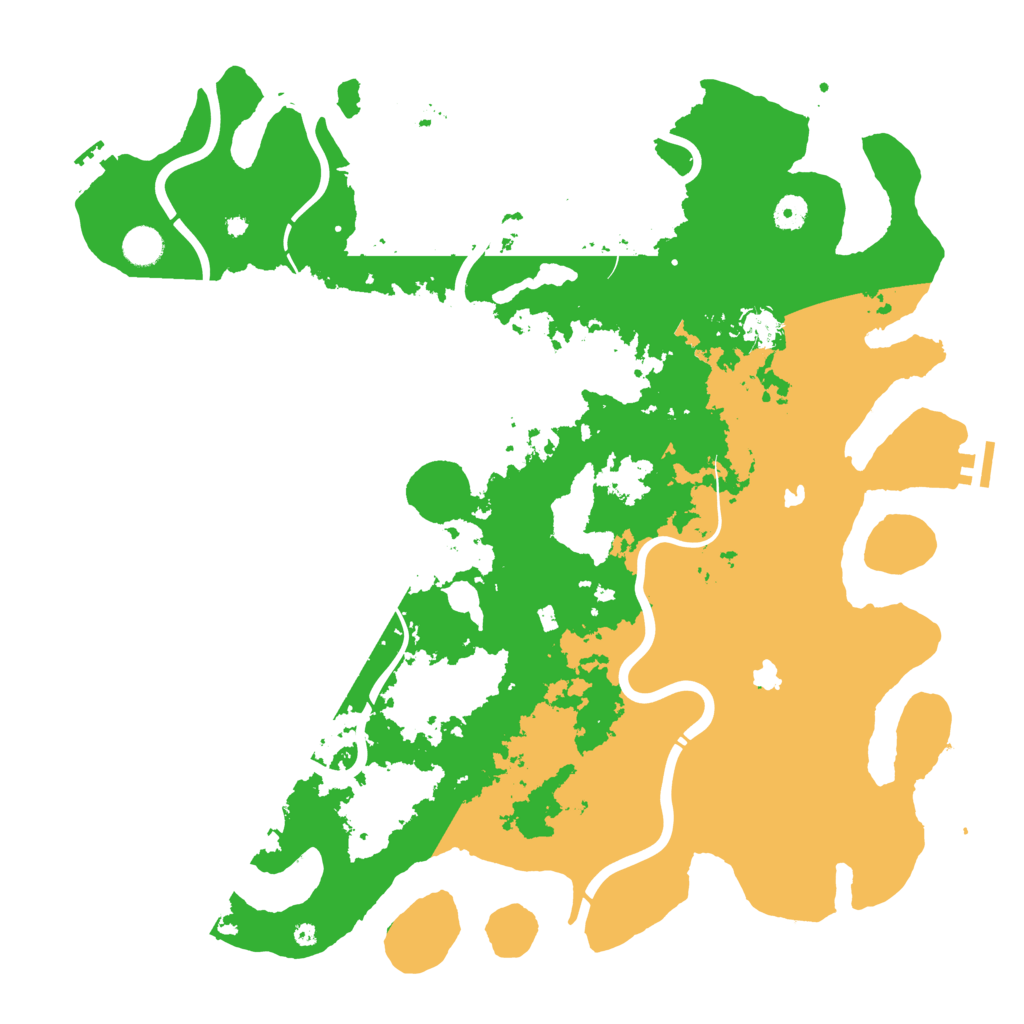 Biome Rust Map: Procedural Map, Size: 4500, Seed: 1903135858