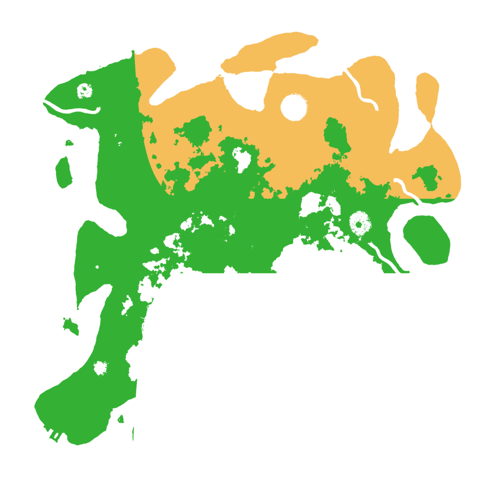 Biome Rust Map: Procedural Map, Size: 3300, Seed: 654654
