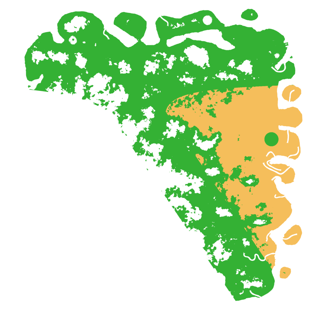 Biome Rust Map: Procedural Map, Size: 6000, Seed: 1907508773