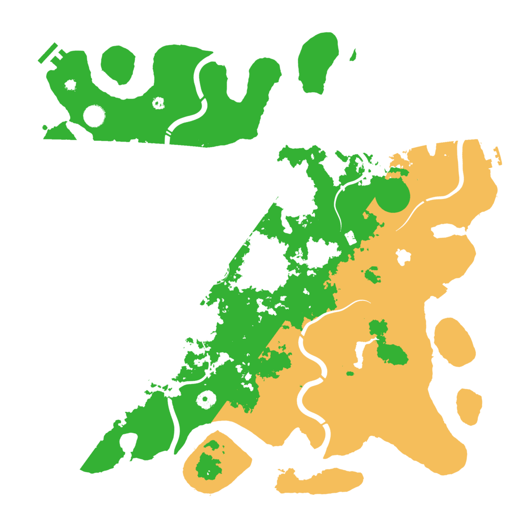 Biome Rust Map: Procedural Map, Size: 4250, Seed: 2145821596