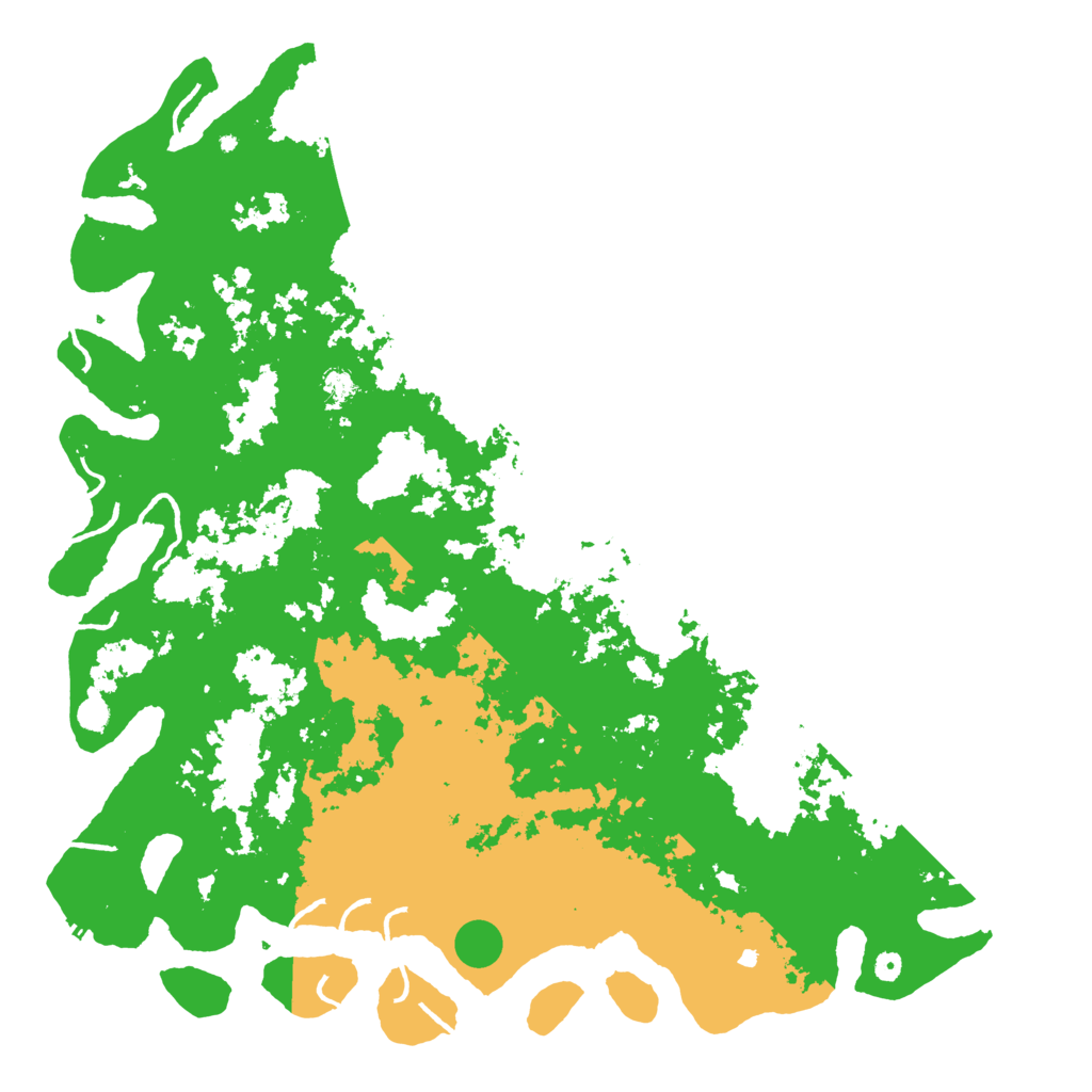 Biome Rust Map: Procedural Map, Size: 6000, Seed: 281610426