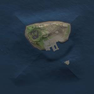 Thumbnail Rust Map: Procedural Map, Size: 1000, Seed: 60, 4 Monuments