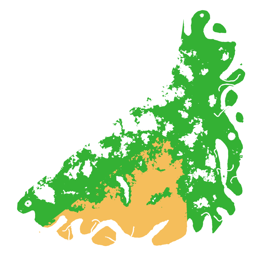 Biome Rust Map: Procedural Map, Size: 6000, Seed: 1152022