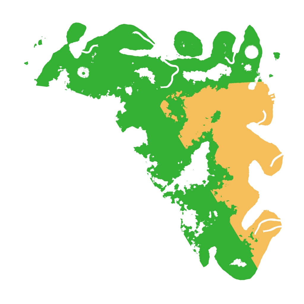 Biome Rust Map: Procedural Map, Size: 4000, Seed: 2111152546