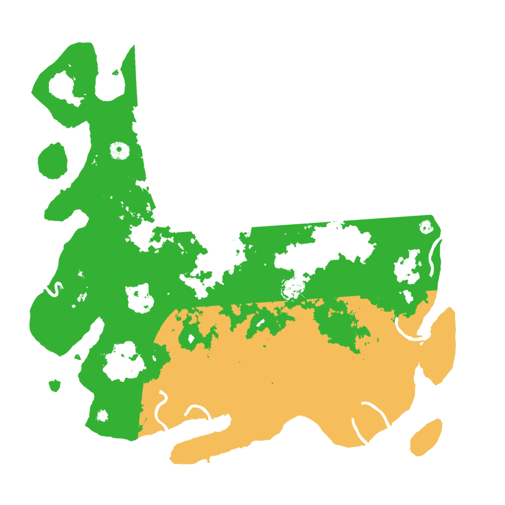 Biome Rust Map: Procedural Map, Size: 4000, Seed: 1314228792