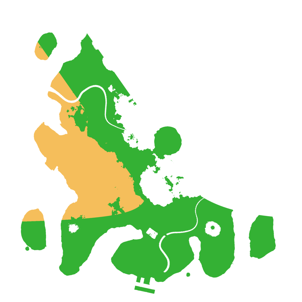 Biome Rust Map: Procedural Map, Size: 3000, Seed: 169651048