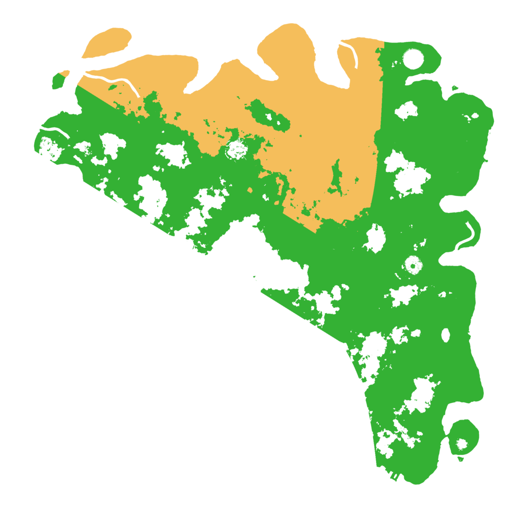 Biome Rust Map: Procedural Map, Size: 4500, Seed: 248
