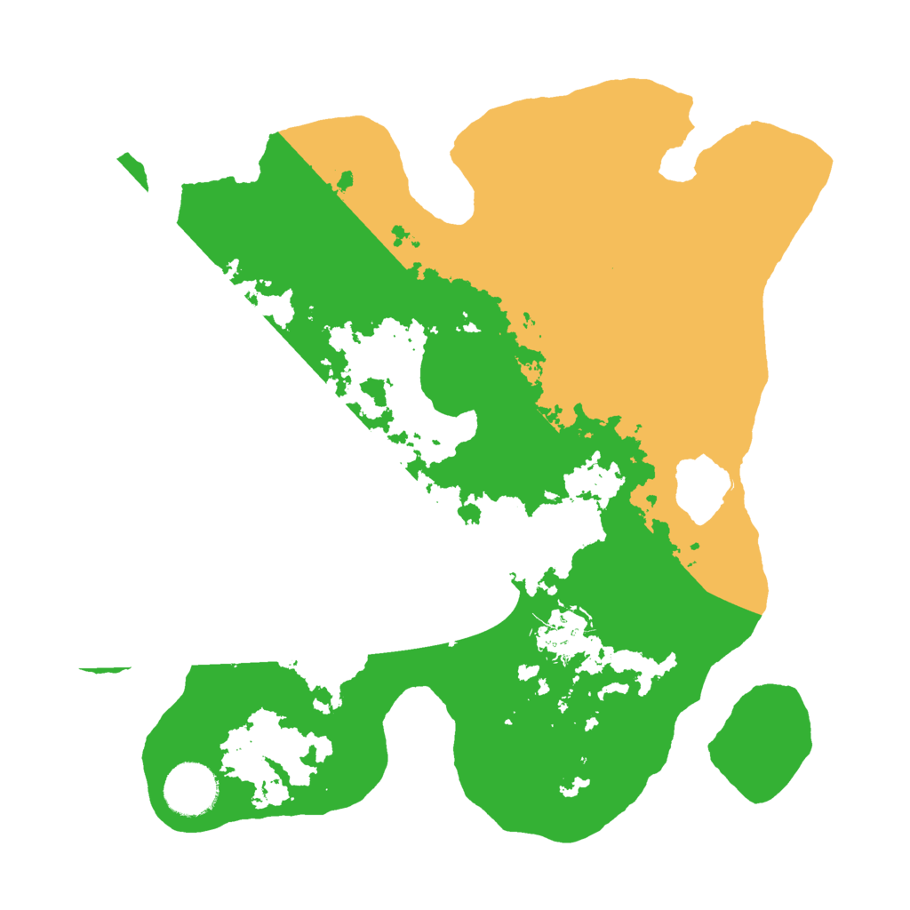 Biome Rust Map: Barren, Size: 3000, Seed: 30353