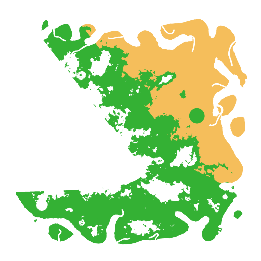 Biome Rust Map: Procedural Map, Size: 4500, Seed: 1817969883