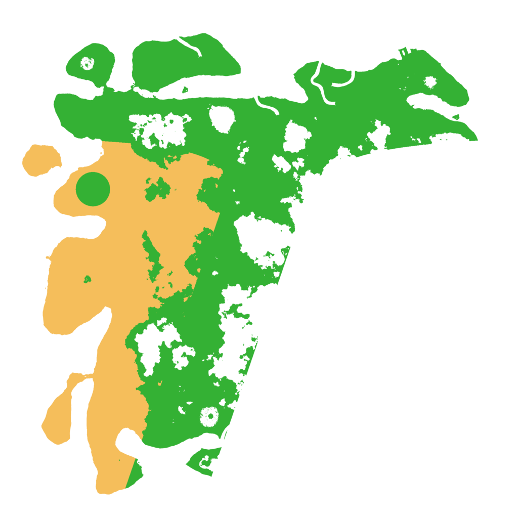 Biome Rust Map: Procedural Map, Size: 4000, Seed: 1097541722