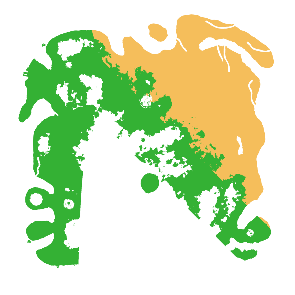 Biome Rust Map: Procedural Map, Size: 4250, Seed: 843469962