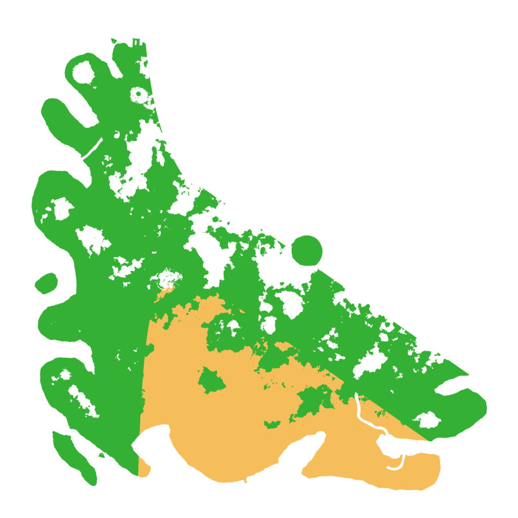 Biome Rust Map: Procedural Map, Size: 4500, Seed: 20221104