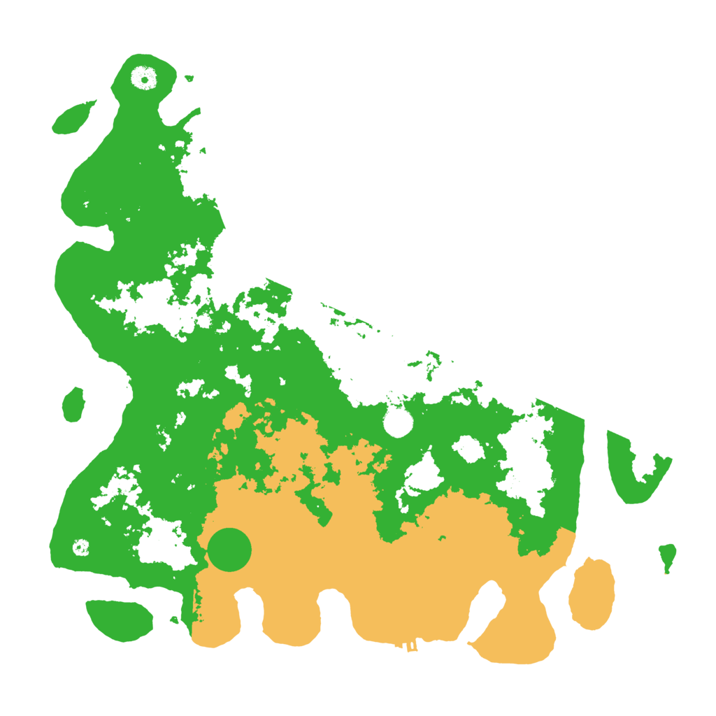 Biome Rust Map: Procedural Map, Size: 4300, Seed: 74226