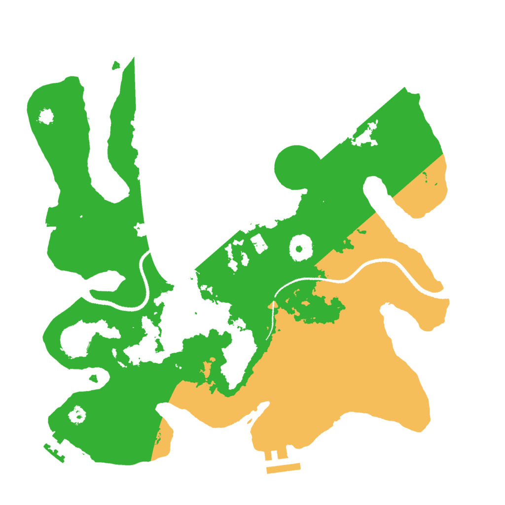 Biome Rust Map: Procedural Map, Size: 3000, Seed: 506564568