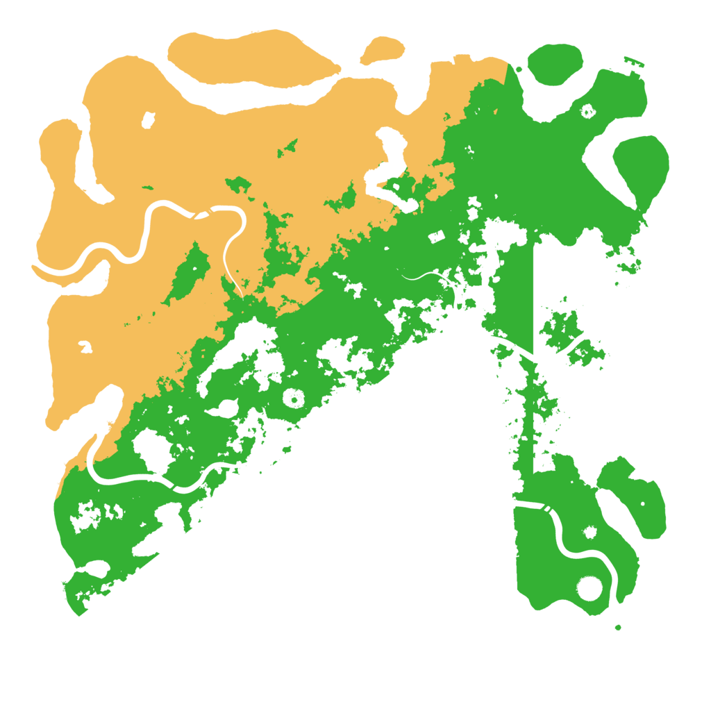 Biome Rust Map: Procedural Map, Size: 5000, Seed: 347819