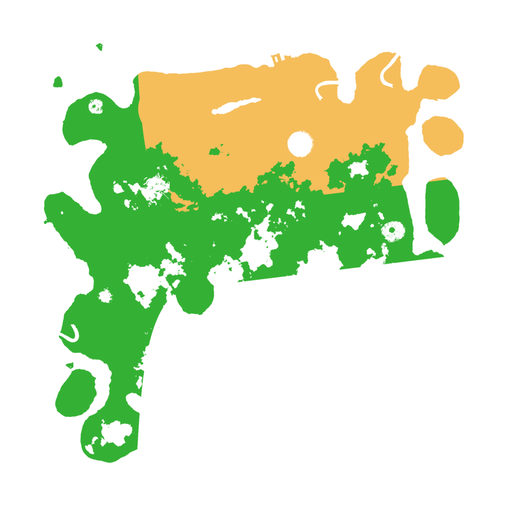 Biome Rust Map: Procedural Map, Size: 3550, Seed: 54571