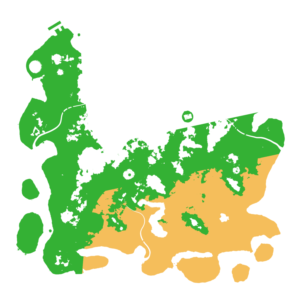 Biome Rust Map: Procedural Map, Size: 4250, Seed: 1524986770