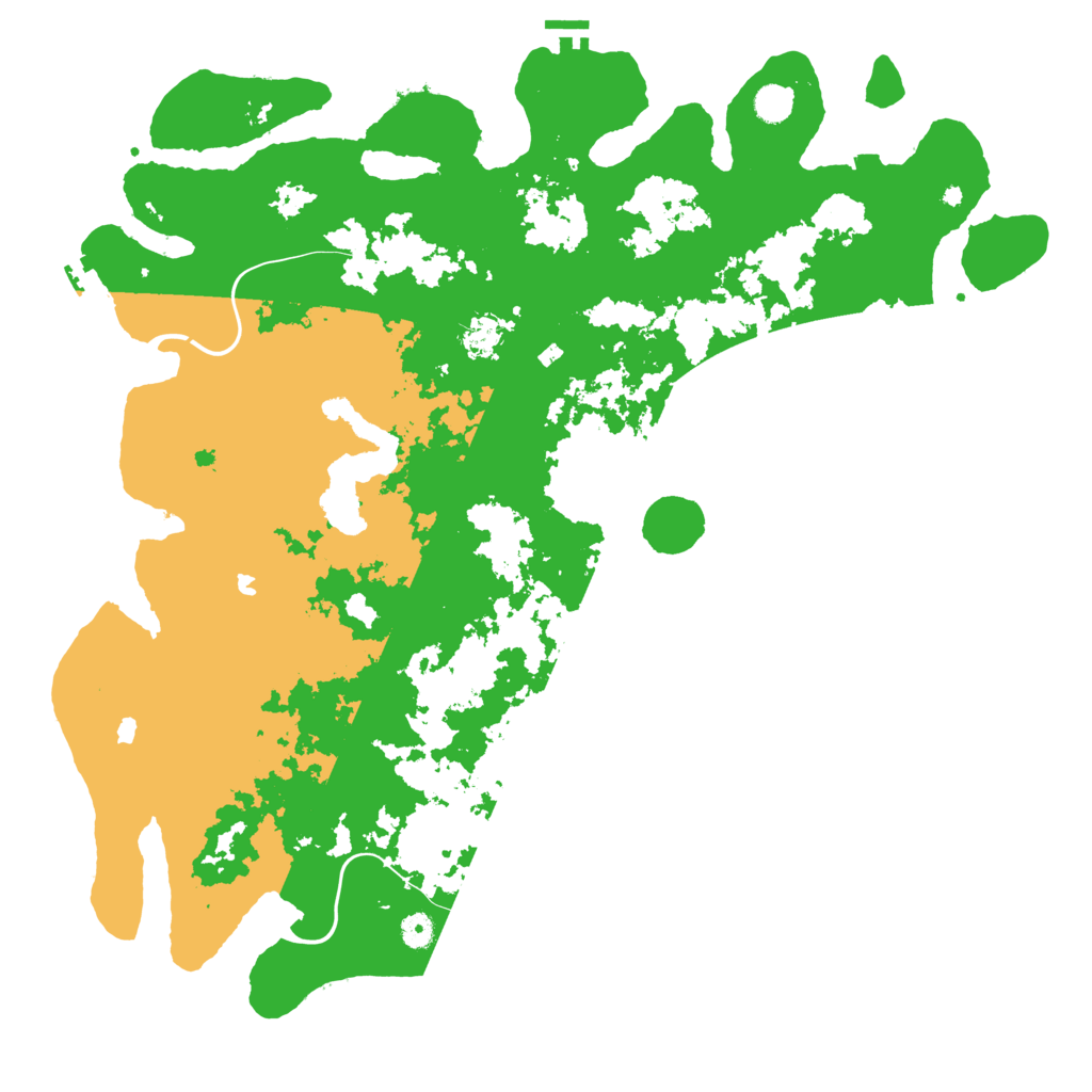 Biome Rust Map: Procedural Map, Size: 4997, Seed: 778778