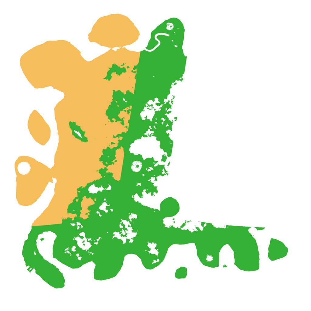 Biome Rust Map: Procedural Map, Size: 4300, Seed: 1758739680
