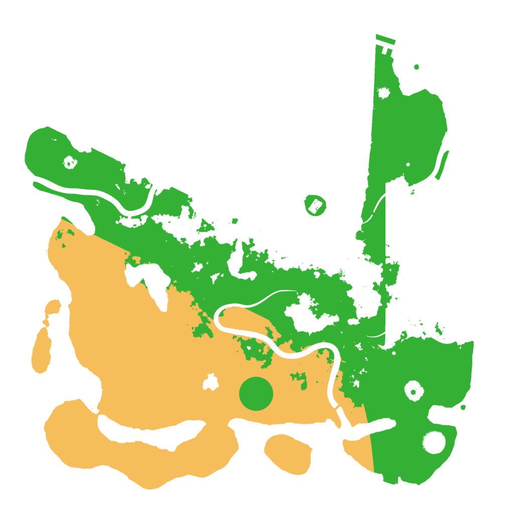 Biome Rust Map: Procedural Map, Size: 4000, Seed: 41855667
